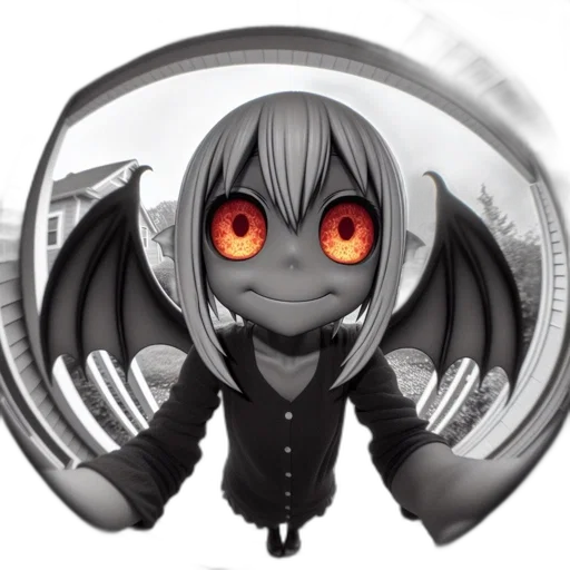 mask, creature, robot, staff transparent PNG cut-out