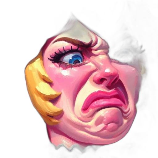 face, mask, creature, crown transparent PNG cut-out