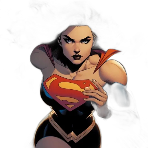comic book art, concept art, fantasy art, cartoon transparent PNG cut-out