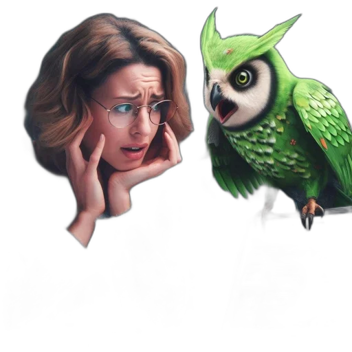 creature, animal, face, concept art transparent PNG cut-out