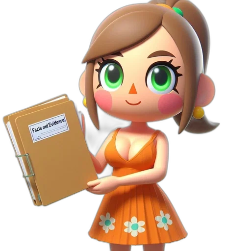 dress, staff, weapon, 3d render transparent PNG cut-out