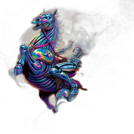 dragon, creature, staff, mask transparent PNG cut-out