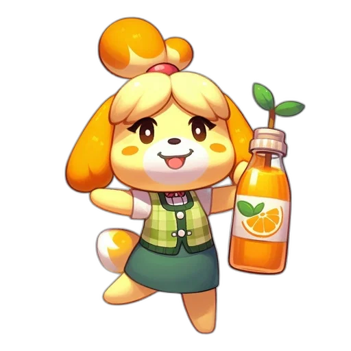 bottle, staff, food, animal transparent PNG cut-out