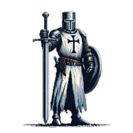 sword, weapon, staff, pixel art transparent PNG cut-out