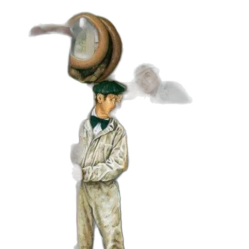 hat, staff, mask, umbrella transparent PNG cut-out