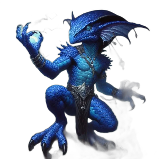 dragon, creature, staff, animal transparent PNG cut-out