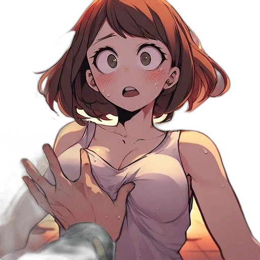 dress, weapon, face, creature transparent PNG cut-out