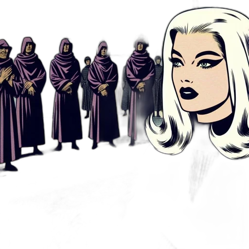 concept art, comic book art, fantasy art, cartoon transparent PNG cut-out