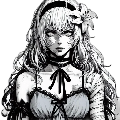 dress, staff, crown, face transparent PNG cut-out