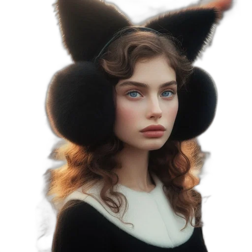 hat, crown, hair, face transparent PNG cut-out
