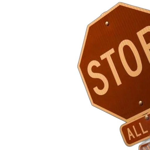 stop, sign, red, traffic transparent PNG cut-out