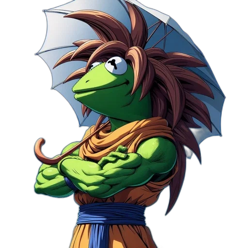 animal, dragon, jacket, staff transparent PNG cut-out