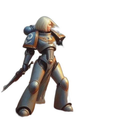 robot, weapon, sword, staff transparent PNG cut-out