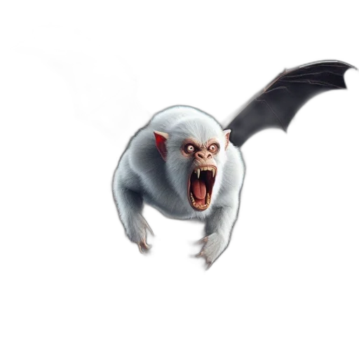 dragon, creature, animal, staff transparent PNG cut-out