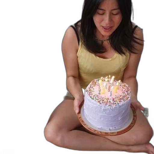 3d render, photorealistic, pastel, woman transparent PNG cut-out
