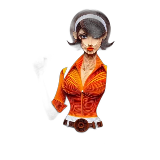 staff, jacket, dress, jewelry transparent PNG cut-out