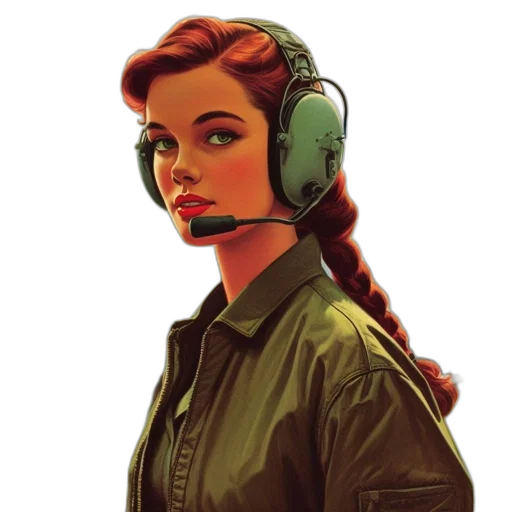 jacket, staff, face, robot transparent PNG cut-out