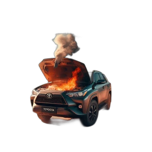 car, weapon, dragon, jacket transparent PNG cut-out