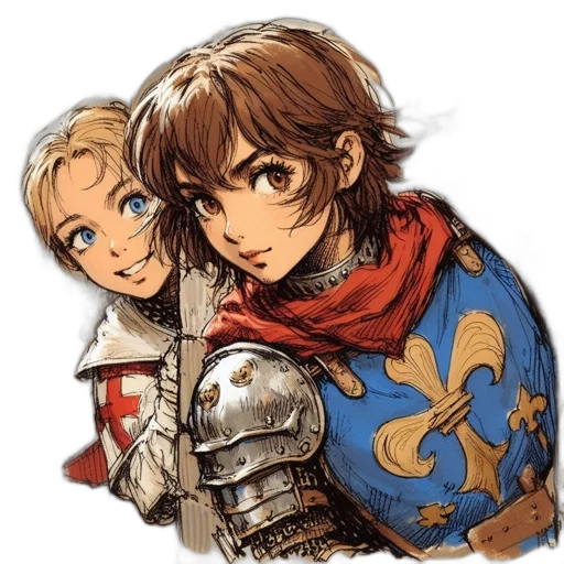 sword, weapon, crown, jacket transparent PNG cut-out