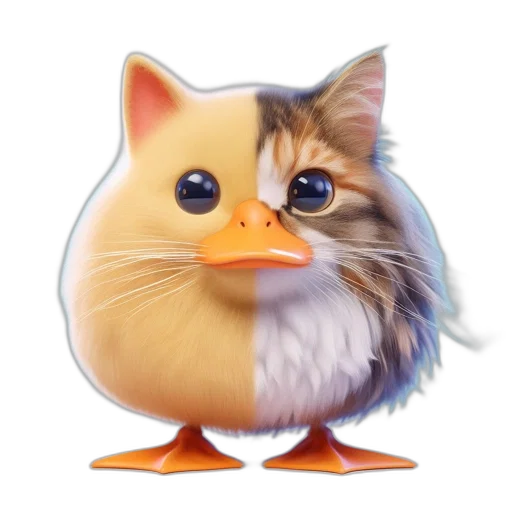 animal, creature, concept art, 3d render transparent PNG cut-out