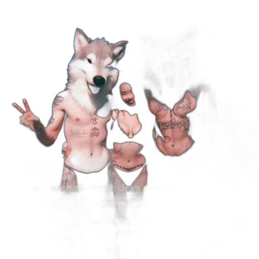 mask, creature, animal, staff transparent PNG cut-out