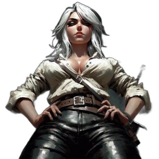 jacket, staff, concept art, comic book art transparent PNG cut-out