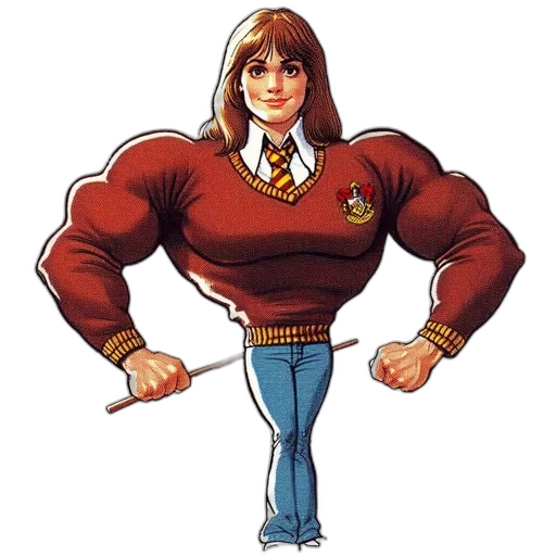 jacket, staff, robot, weapon transparent PNG cut-out