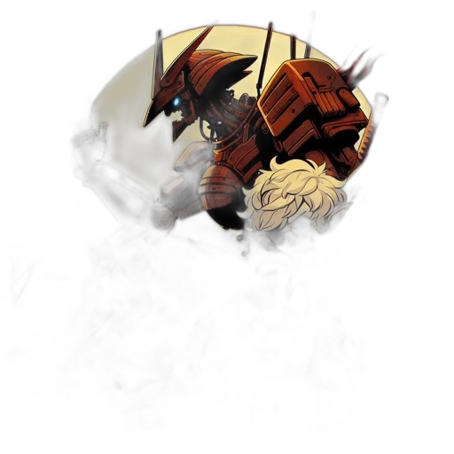 dragon, mask, creature, weapon transparent PNG cut-out