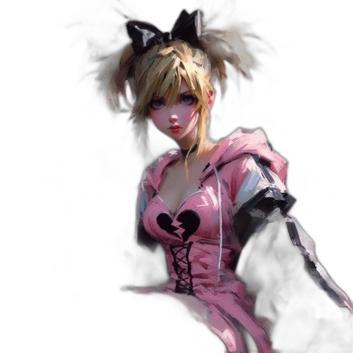 concept art, fantasy art, photorealistic, anime transparent PNG cut-out