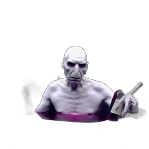 creature, mask, robot, staff transparent PNG cut-out