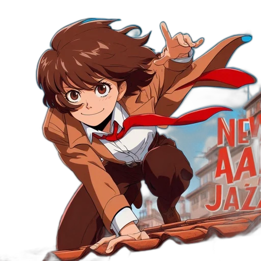 animal, jacket, weapon, anime transparent PNG cut-out
