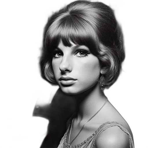 face, dress, jewelry, hair transparent PNG cut-out