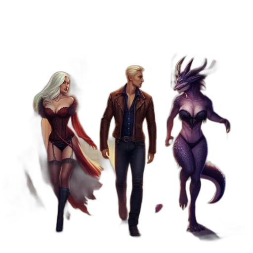 dragon, concept art, fantasy art, comic book art transparent PNG cut-out