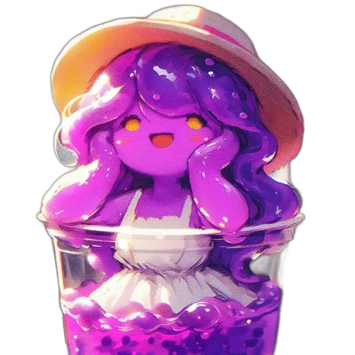 hat, food, bottle, creature transparent PNG cut-out
