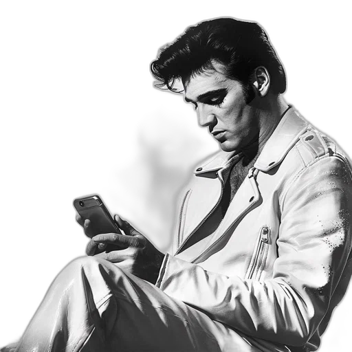 jacket, face, photorealistic, comic book art transparent PNG cut-out