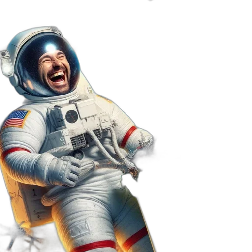 robot, concept art, outer space, astronaut transparent PNG cut-out
