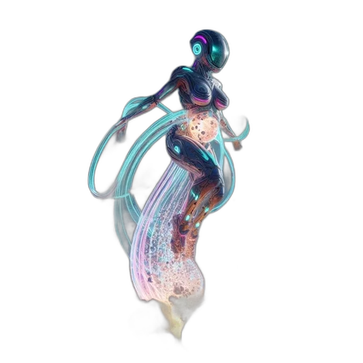 jewelry, dress, staff, 3d render transparent PNG cut-out