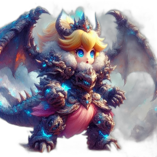 dragon, creature, weapon, fantasy art transparent PNG cut-out