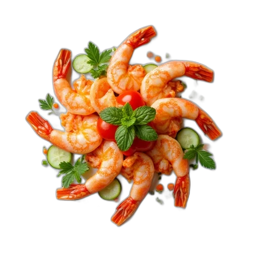 food, animal, 3d render, photorealistic transparent PNG cut-out