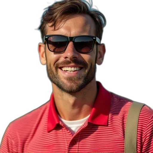 staff, jacket, face, man transparent PNG cut-out
