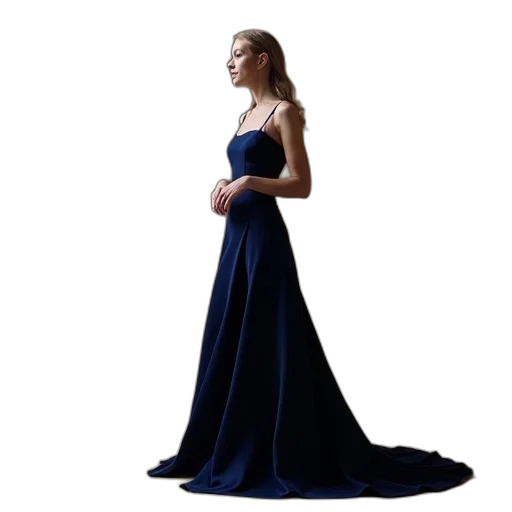 dress, photorealistic, concept art, 3d render transparent PNG cut-out