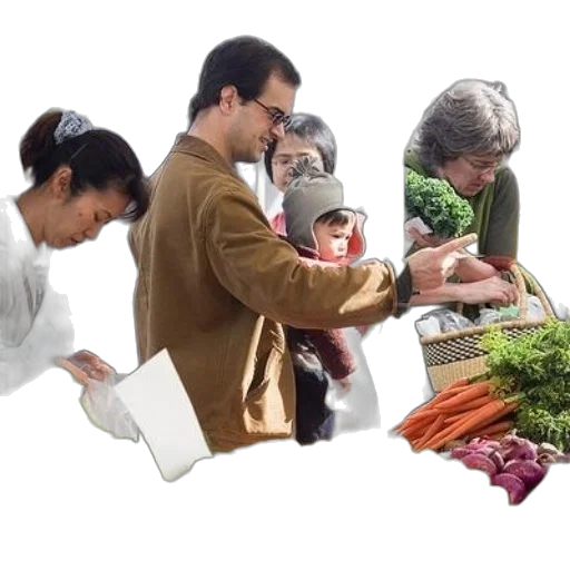 food, family, shops, fresh transparent PNG cut-out