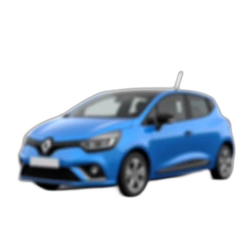 car, 3d render, photorealistic, blue transparent PNG cut-out