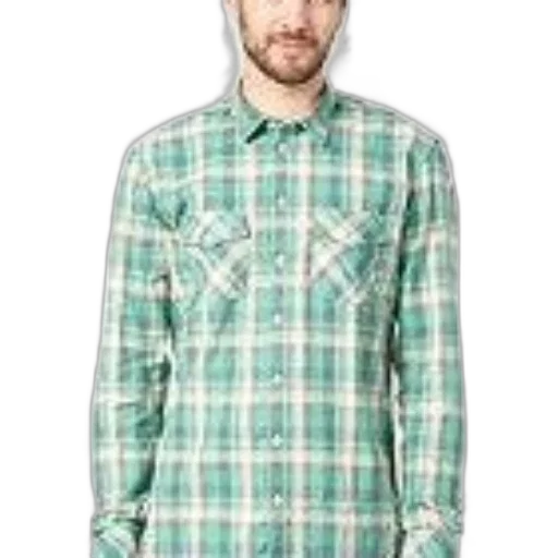 jacket, green, man, wearing transparent PNG cut-out
