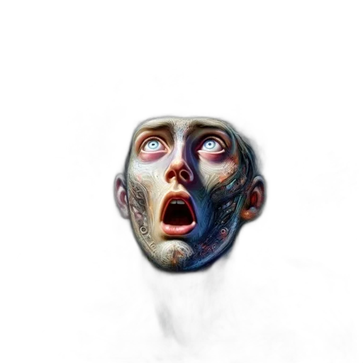 mask, face, creature, staff transparent PNG cut-out
