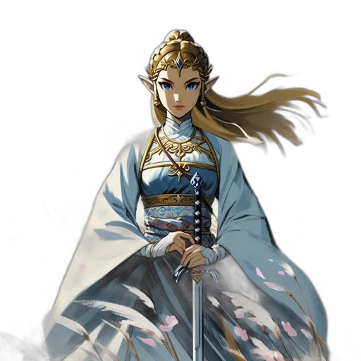 staff, dress, fantasy art, concept art transparent PNG cut-out