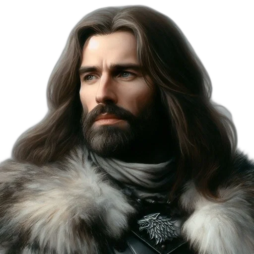 sword, face, hair, fantasy art transparent PNG cut-out