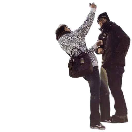 jacket, staff, umbrella, weapon transparent PNG cut-out