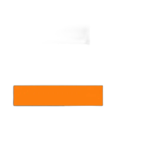 staff, 3d render, monochrome, dark transparent PNG cut-out