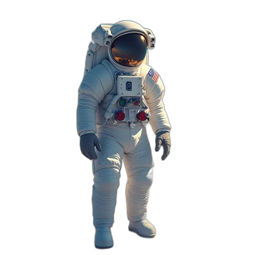 robot, jacket, staff, mask transparent PNG cut-out
